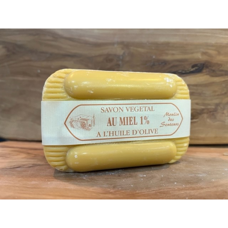 franse olijfzeep honing - miel - 250 gr